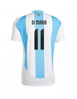 Argentina Angel Di Maria #11 Hjemmedrakt Copa America 2024 Korte ermer